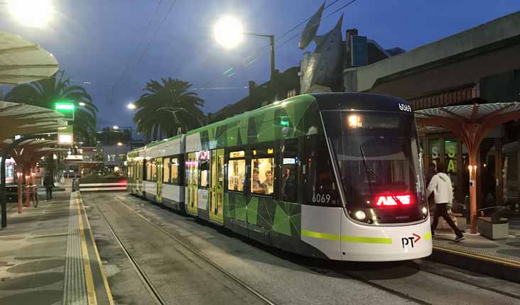 Yarra Trams Bombardier E2 6069